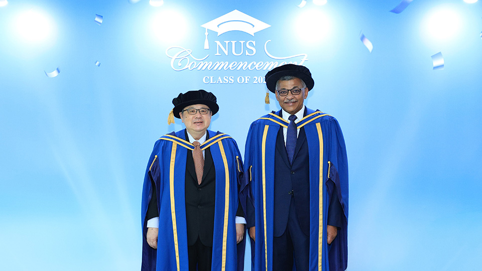 NUS Honorary Degrees conferred on Chief Justice Sundaresh Menon and public service leader Peter Ho